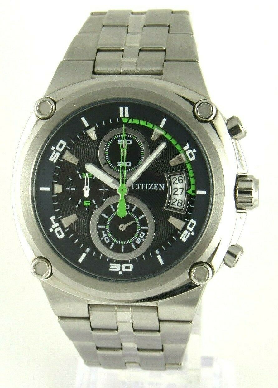 Citizen AN3450-50L (0510-S076072) Chronograph Stainless Steel