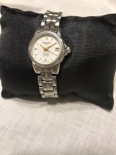 TISSOT SEASTAR Ladies Automatic 25 Jewels Date Gold Hands