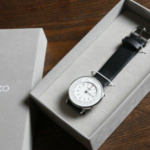 SEIKO Metronome Watch SMW002A Standard Line (White