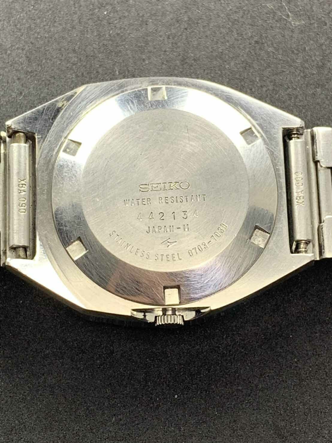 Vintage SEIKO ELNIX 0703-7030 Electronic Mechanical Wrist