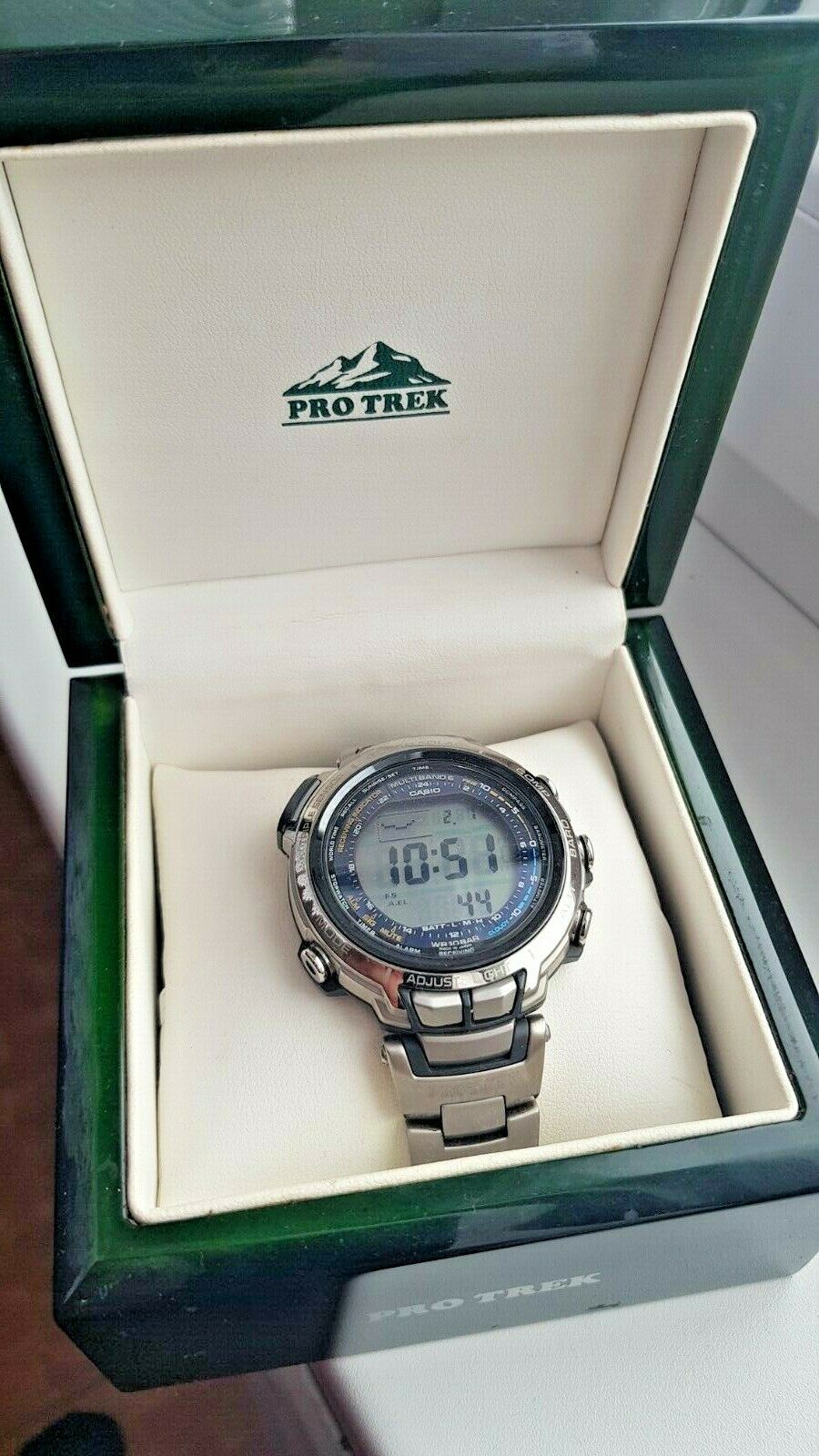 Casio PROTREK Manaslu PRX-2000T-7JF *LIMITED TITAN EDITION JAPAN