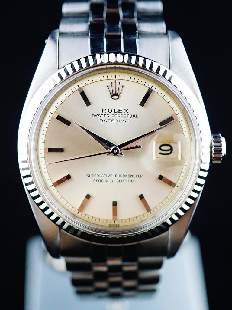 FS 1962 Rolex Datejust Ref. 1601 Silver Dial WatchCharts