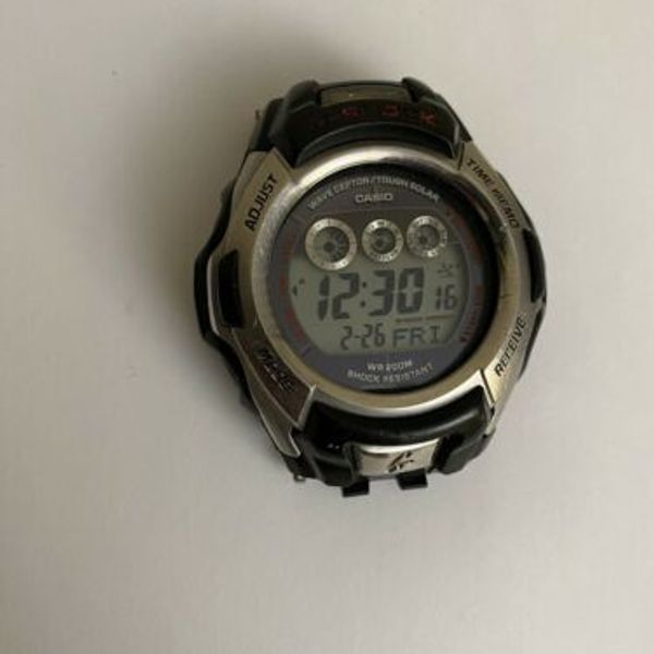 Vintage Casio G-Shock GW-500A Solar Wave Ceptor 2688 Digital Men’s ...