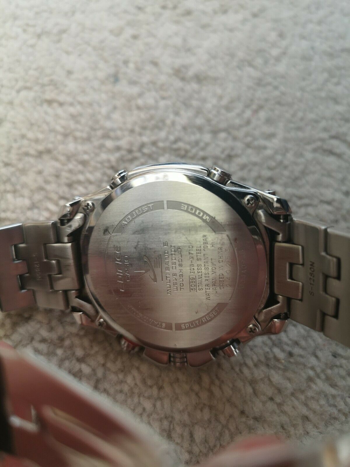 Casio Edifice EQW-M710 M(5089) Tough Solar Multi band 6 Watch For