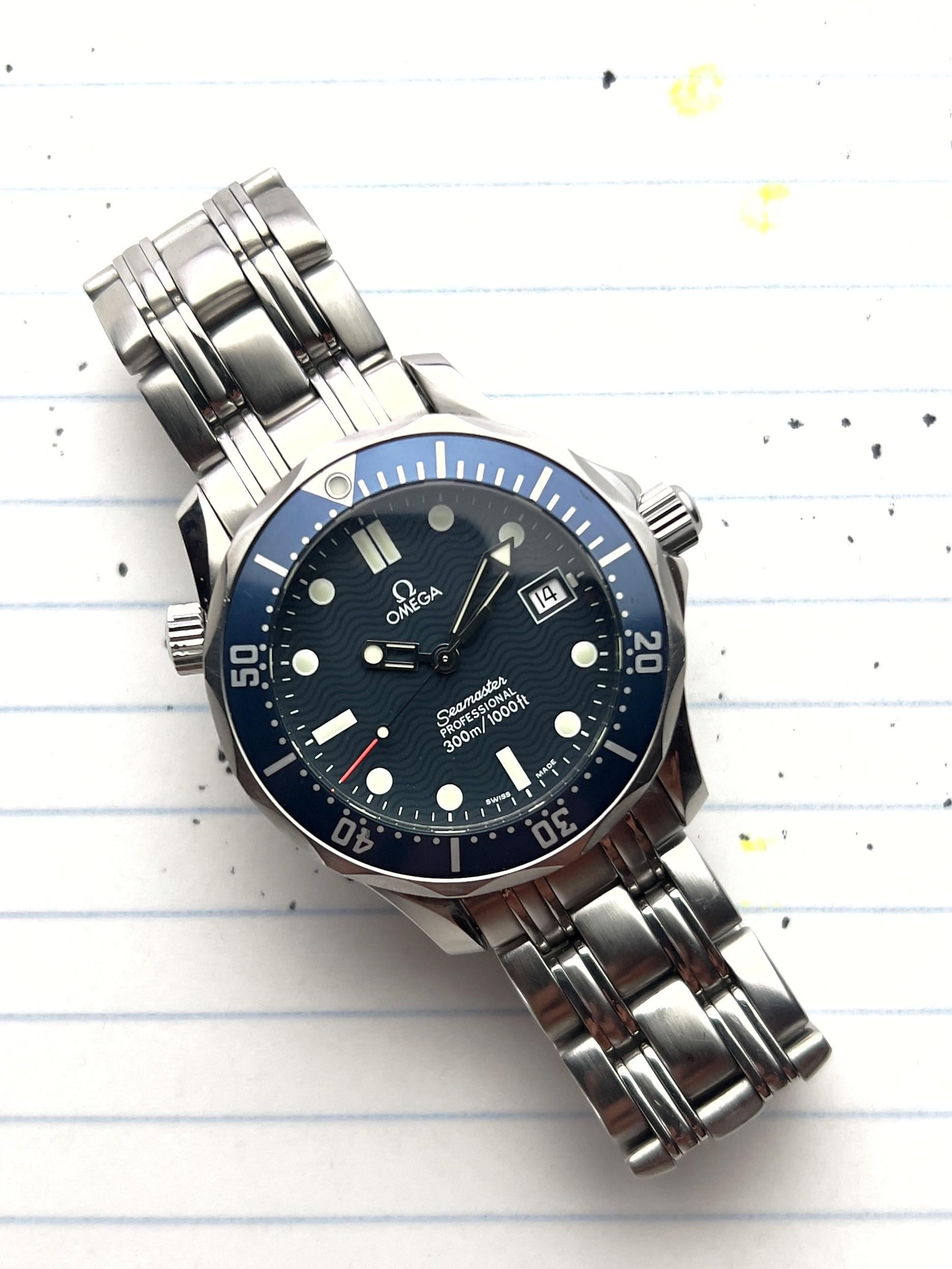 WTS Omega Seamaster Professional 300 36mm quartz 2561.80