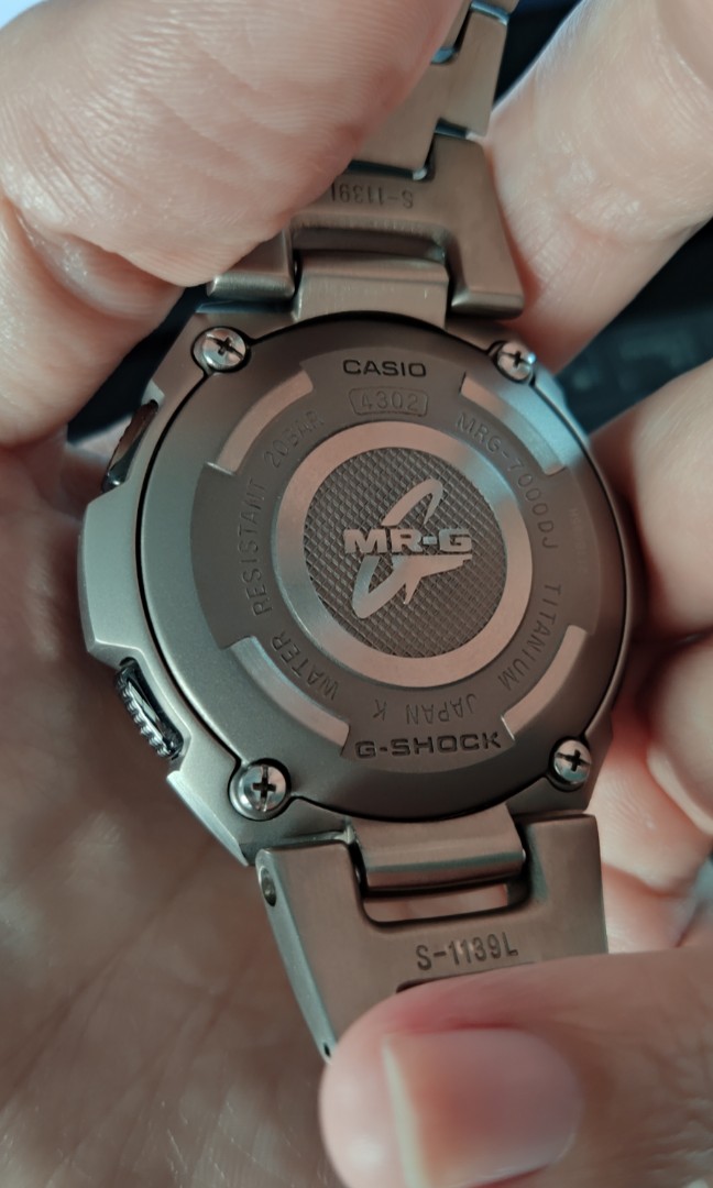 G-Shock MRG-7000DJ Titanium Japan | WatchCharts Marketplace