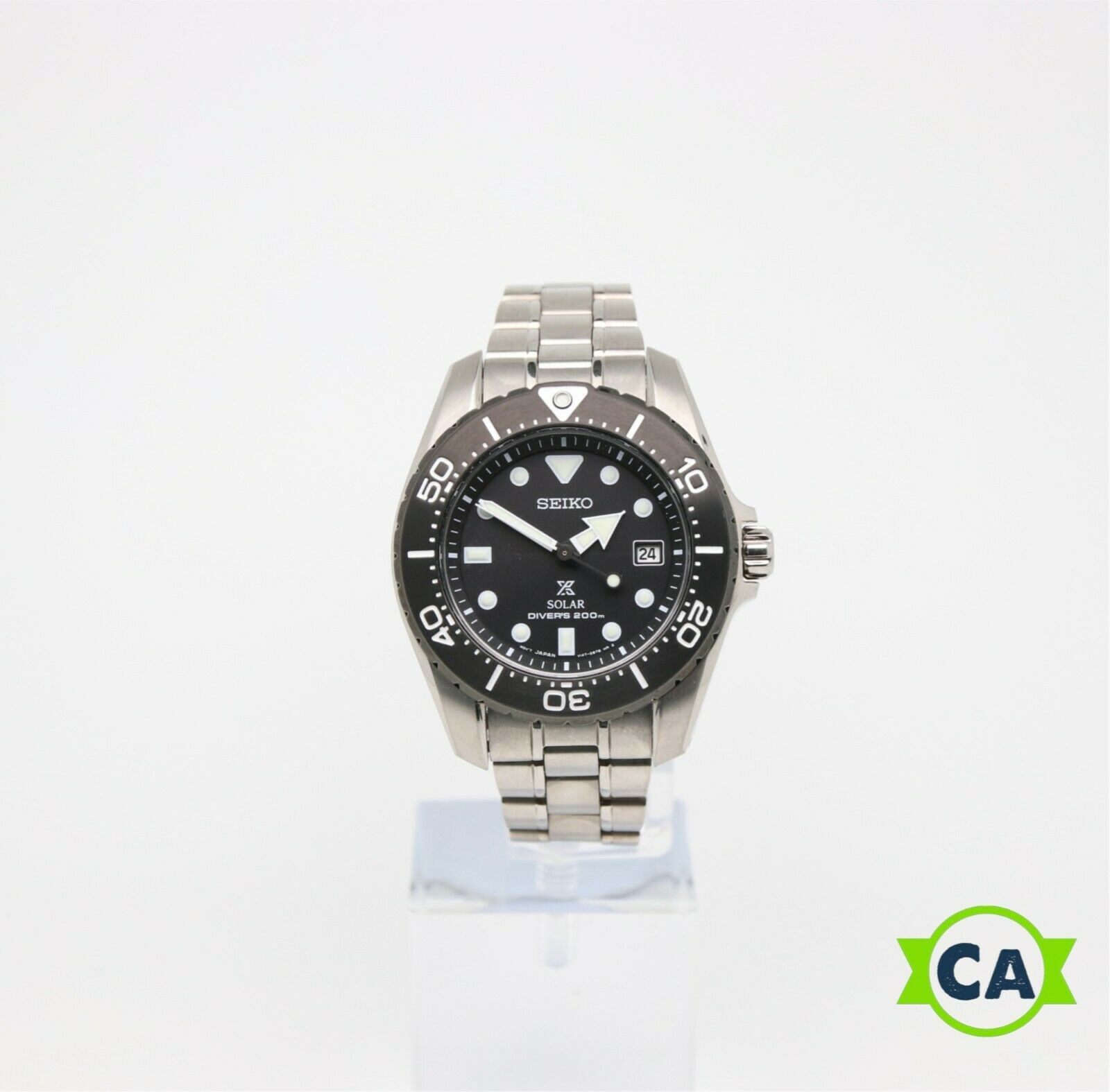 Seiko Prospex SBDN019 Titanium Unisex 200m Diver Solar Quartz 36mm watch  670340 | WatchCharts