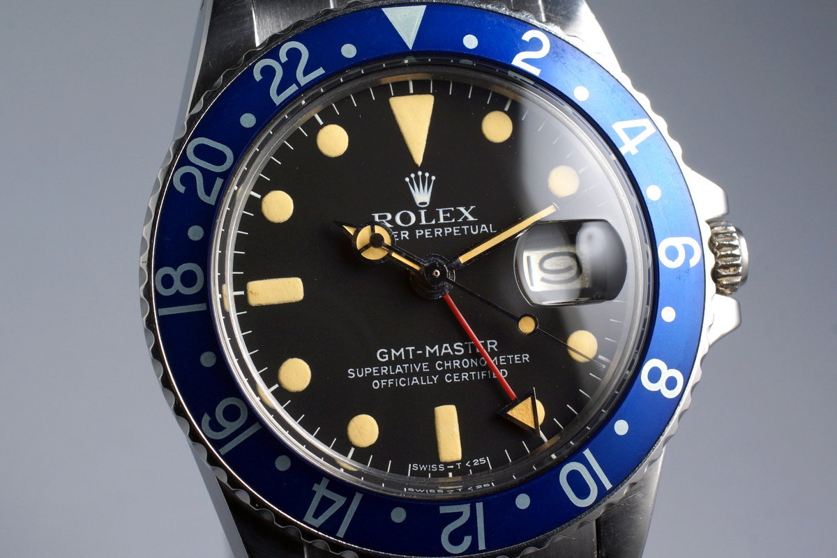 FS 1979 Rolex GMT Ref 1675 Blueberry WatchCharts Marketplace