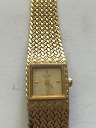 bulova gold watch vintage
