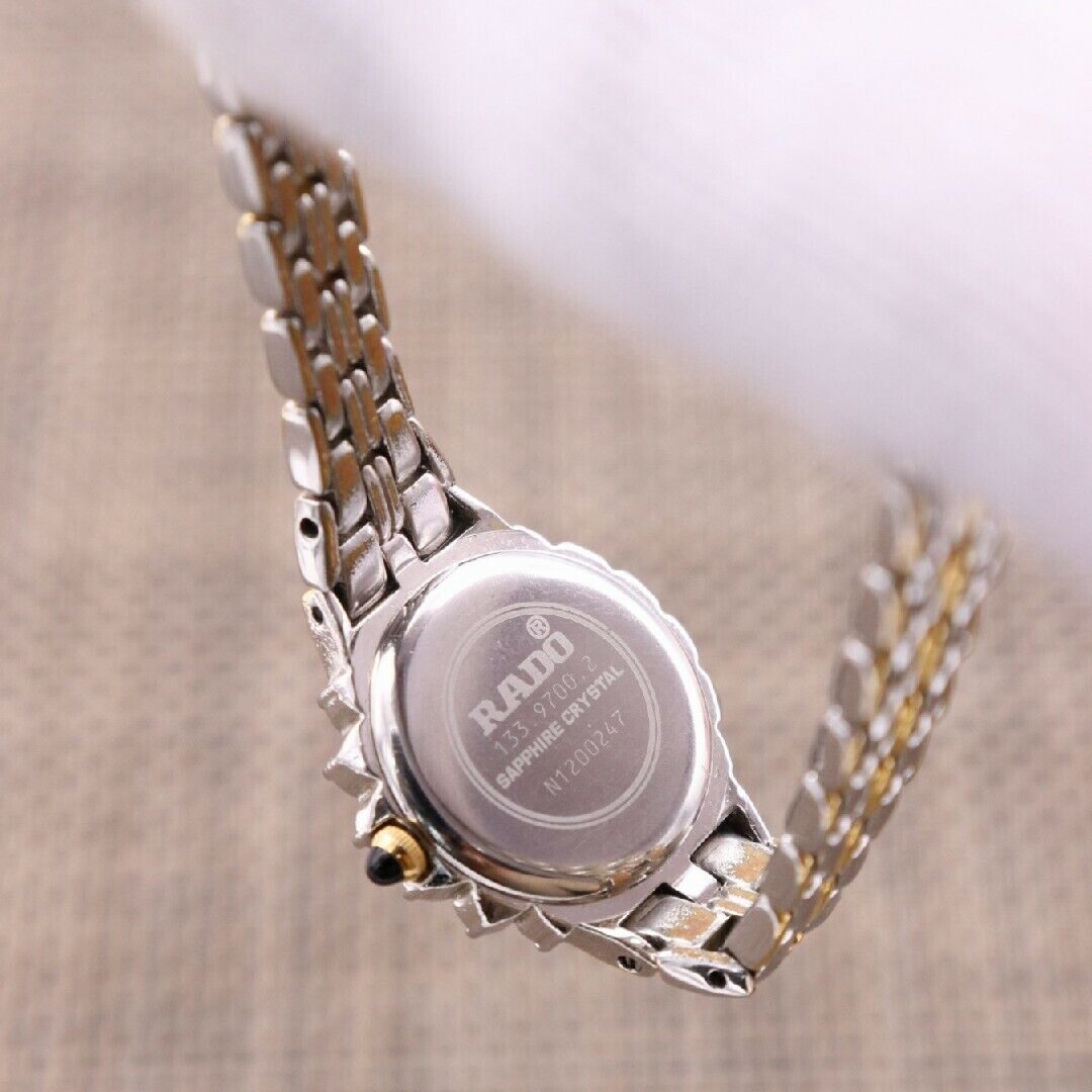 Rado 133.9700.2 Watch Quartz 20mm Women's White Dial Swiss Made