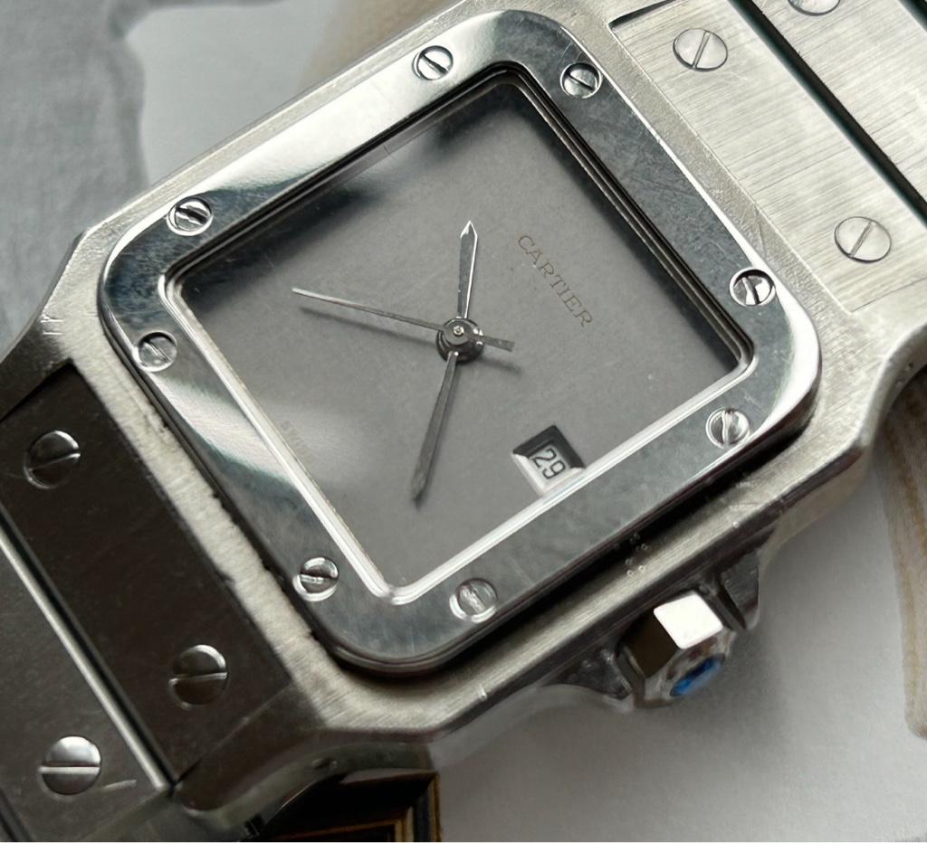 FS Men Cartier santos ref 2960 ghost grey WatchCharts