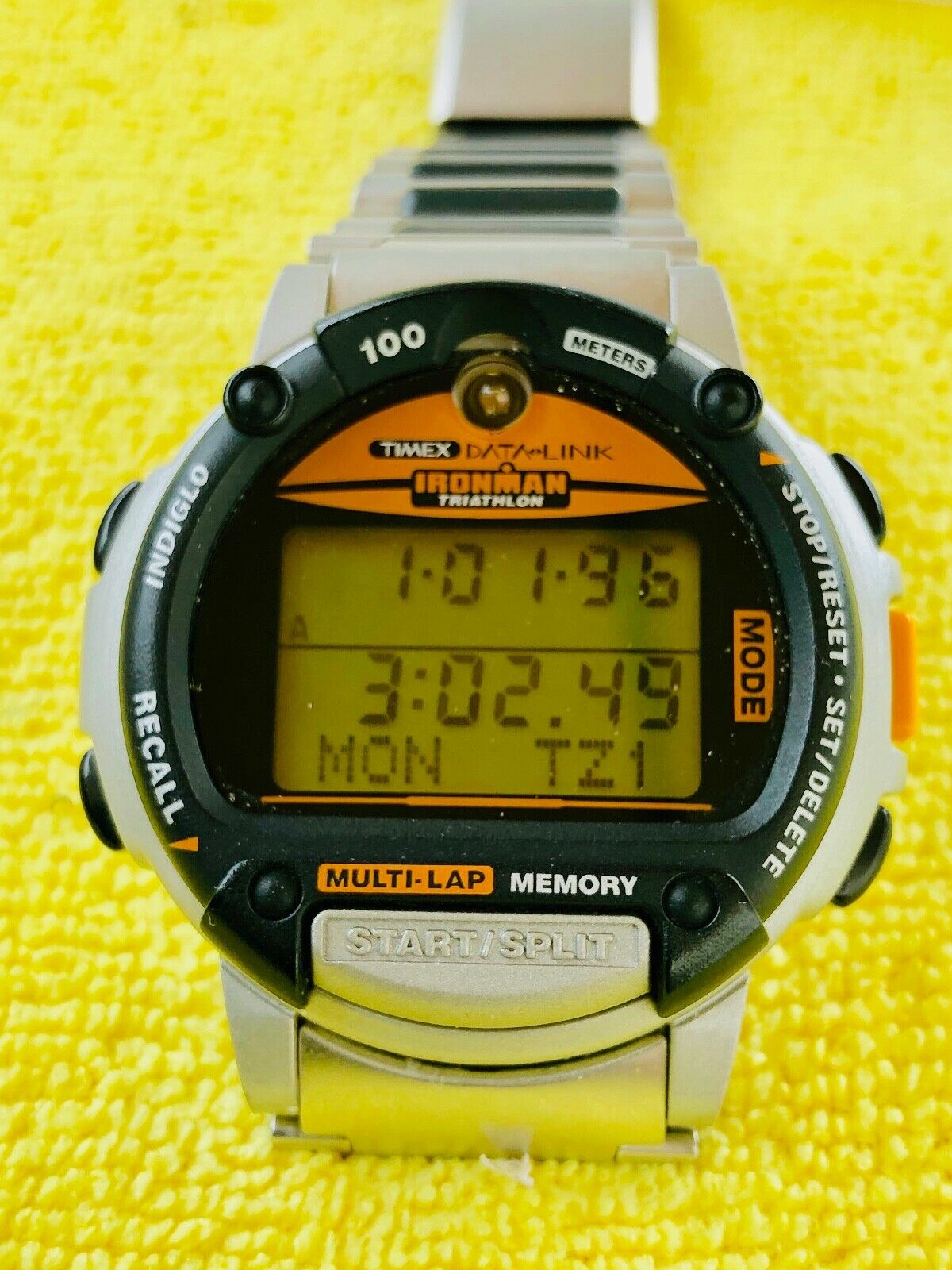 Timex datalink shop ironman triathlon