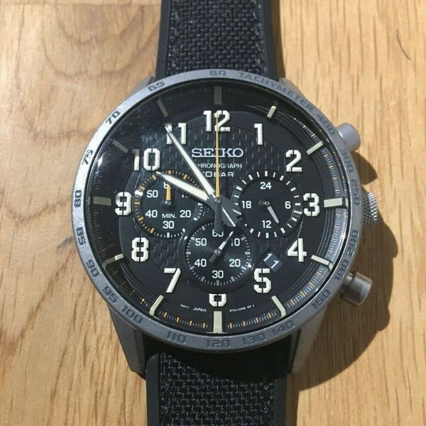 Seiko Chronograph 10 BAR 8T63 00P0 Watch | WatchCharts