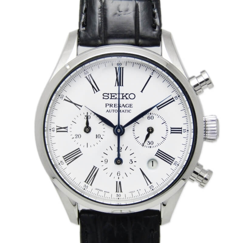 seiko enamel chronograph
