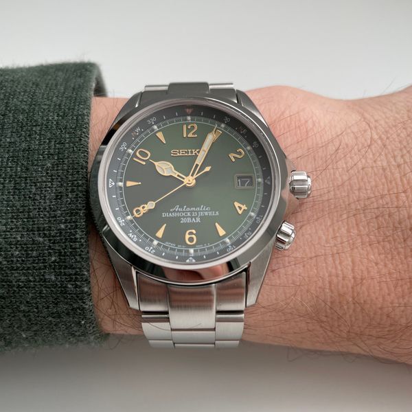[WTS] Seiko SARB017 Alpinist on Strapcode Oyster + extras WatchCharts