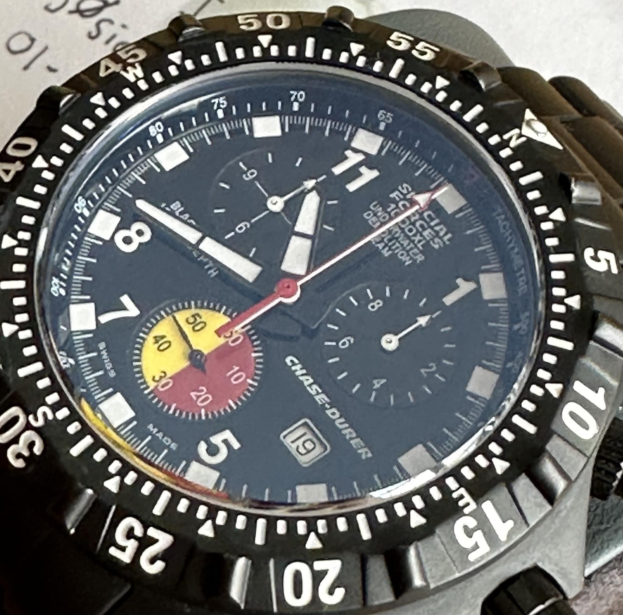 WTS] Chase Durer Special Forces 1000XL UDT Black PVD Burn Notice
