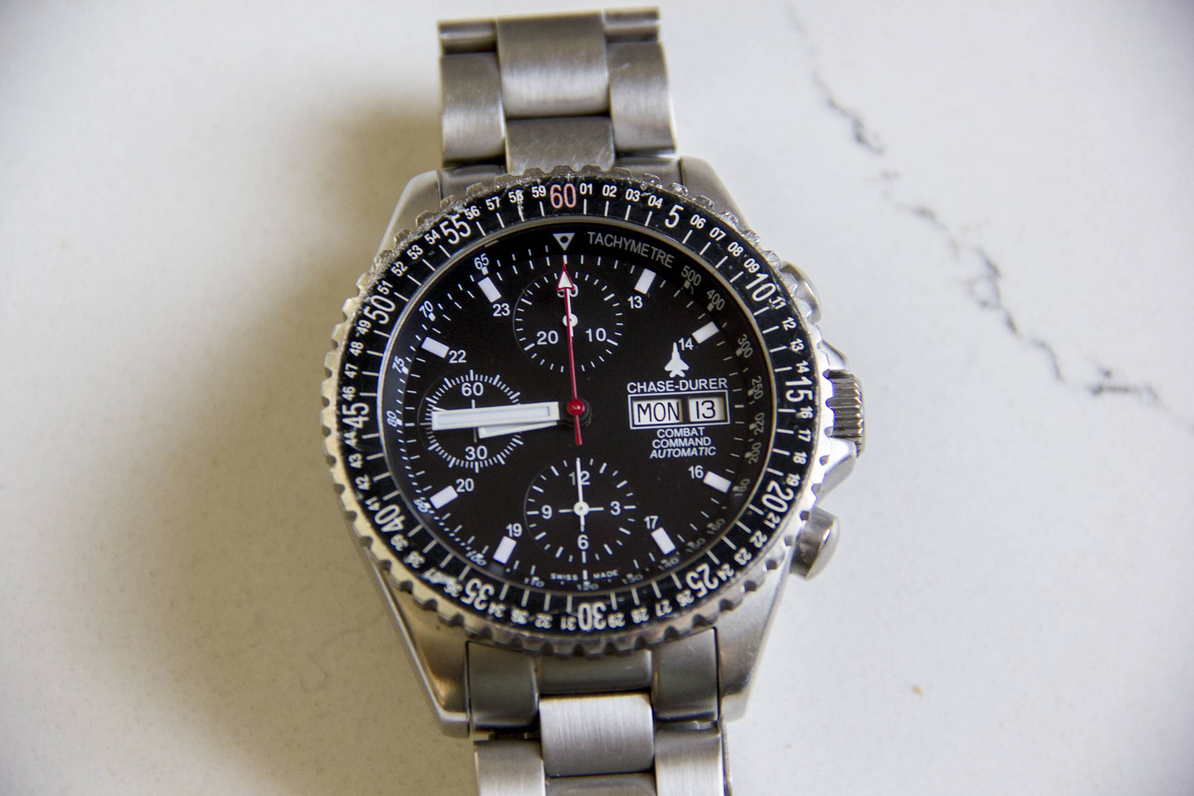 WTS] Chase Durer Combat Command Chronograph ETA 7750 Automatic 