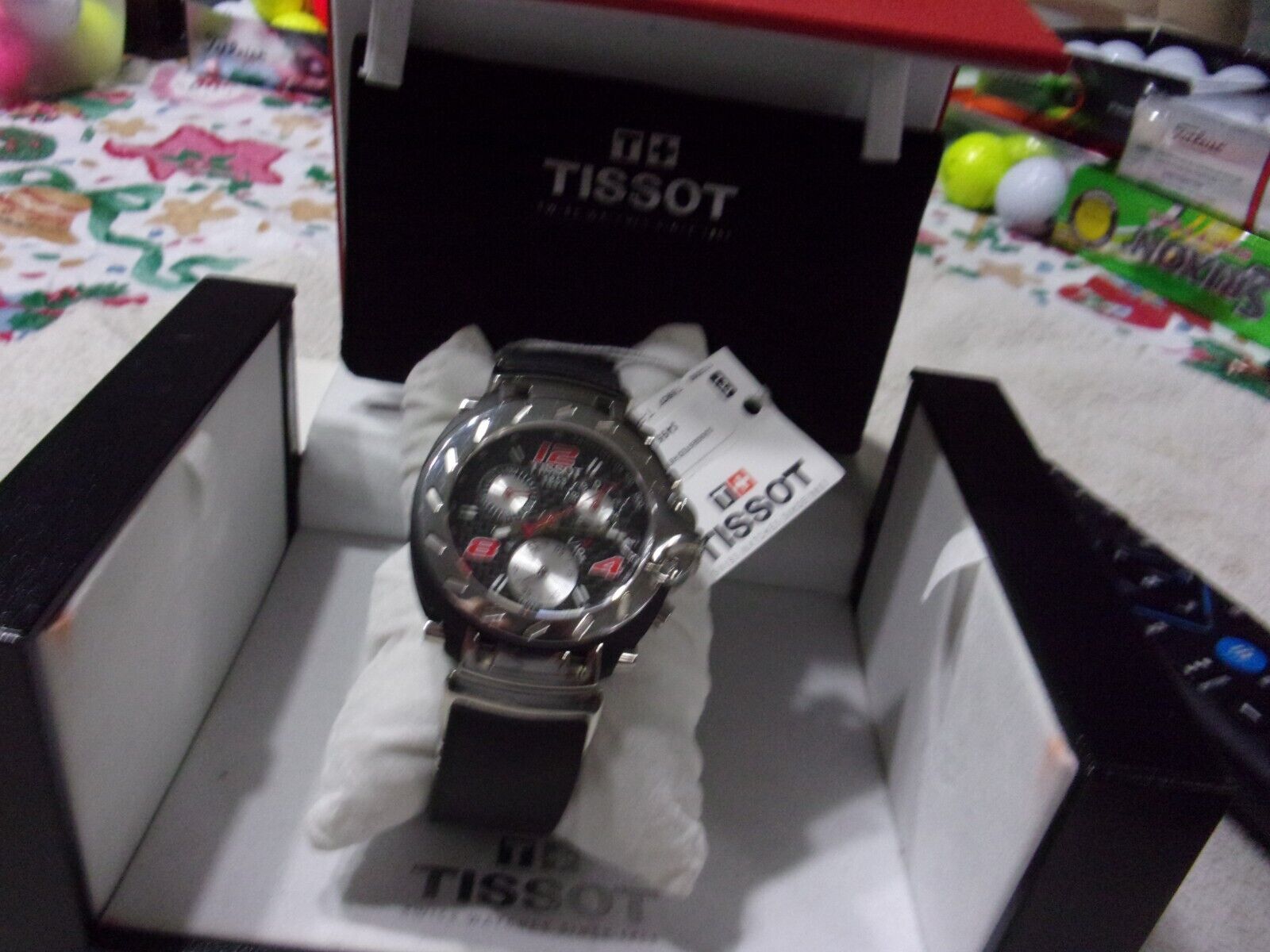 Rare NWT in Box Tissot 1853 Special Edition Nascar T Race