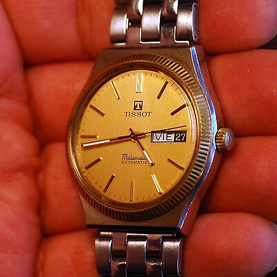 Tissot millionaire automatic online vintage