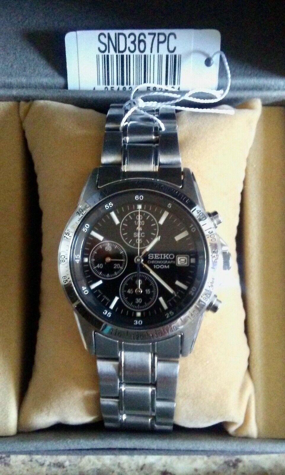 seiko chronograph 38mm