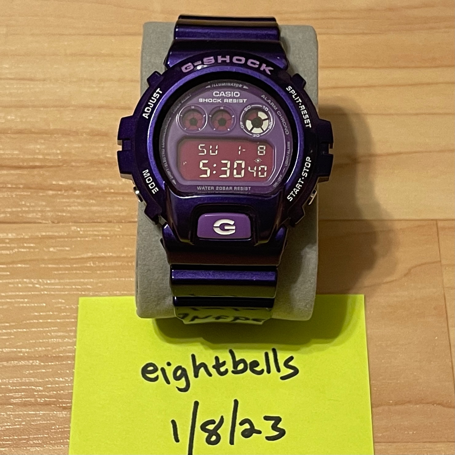 [WTS] Casio G-Shock DW6900CC-6 Crazy Colors Metallic Purple