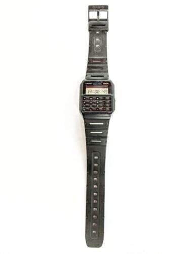 Vintage Casio Men S Ca53w Calculator Watch Back To The Future Marty Mcfly Watchcharts