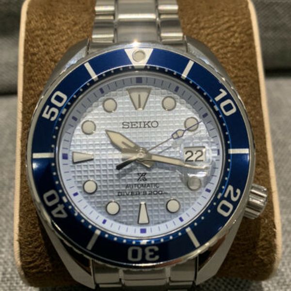 Seiko Prospex Sumo. SPB179 Automatic Divers Watch. Blue Dial Special ...