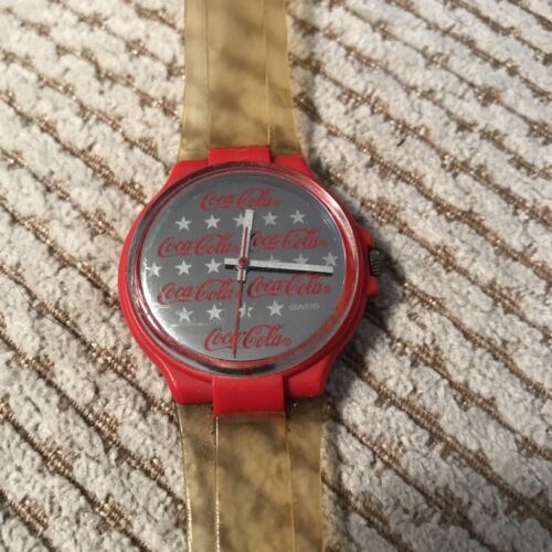 Coca cola discount swatch watch 1980's