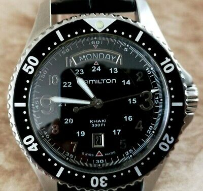 hamilton khaki scuba day date