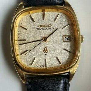 Vintage Grand seiko Quartz 4842-5100 wristwatch- men's - 1980's |  WatchCharts