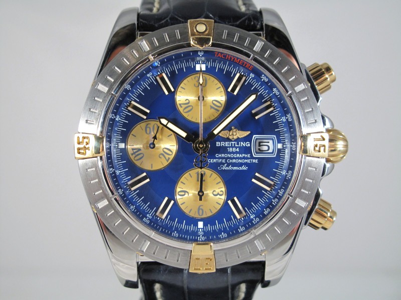 SOLD Breitling Chronomat Evolution Steel & Gold 44mm B13356 | WatchCharts