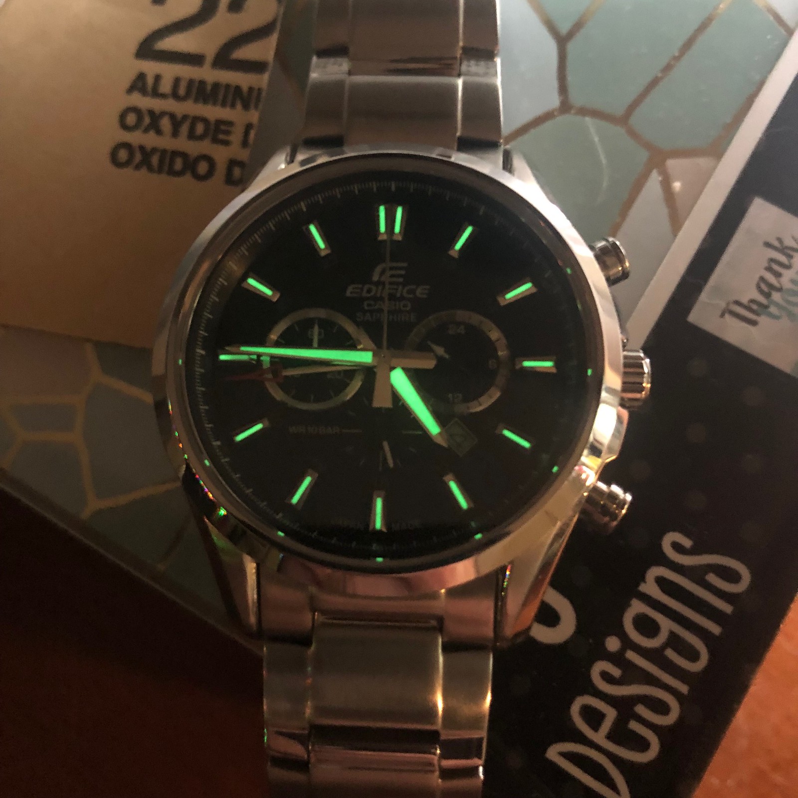 casio edifice gmt