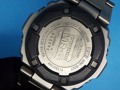 Vintage CASIO Digital Watch 1673 MRG-200T TITANIUM G-SHOCK 200M