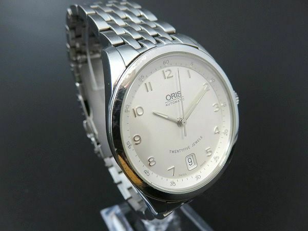 VERY RARE ORIS Men s Automatic Watch 25 JEWELS 7505 633 Date SWISS MADE WatchCharts Marketplace