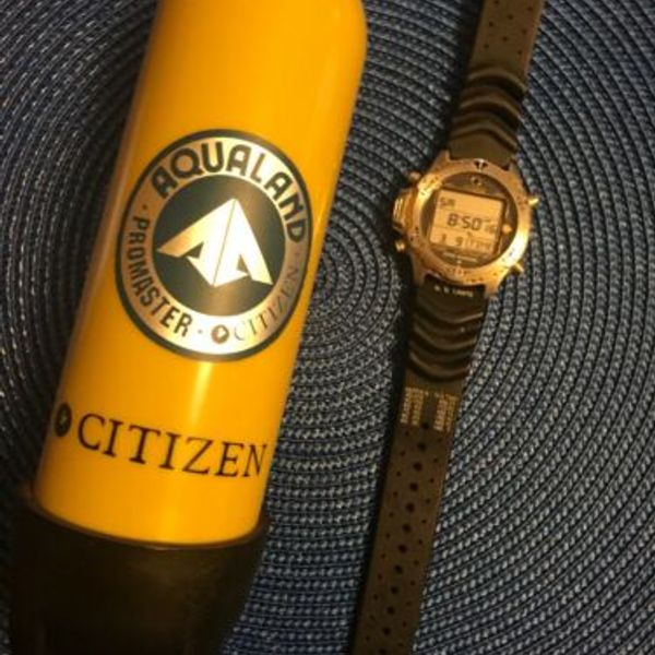 Rubberen horlogebandje compatibel met Citizen Promaster Aqualand Ny 0040 jp2000, 20/22/24 mm, universeel bandje, voor duiksport, 24mm