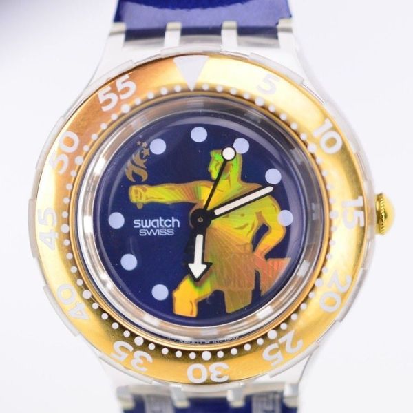 Swatch 1996 Atlanta Olympics Scuba 200 Numeral Watch In Box NOS SW3.12 ...