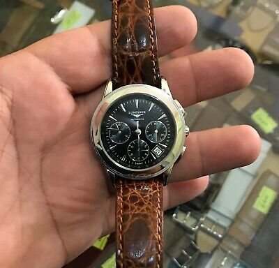 LONGINES Flagship L 650.2 Eta 2894 2 automatic chronograph working