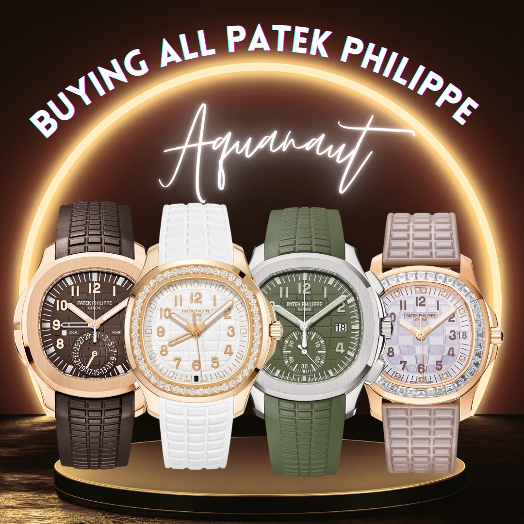 Patek Philippe | Aquanaut Collection | Elegant Sport Watches