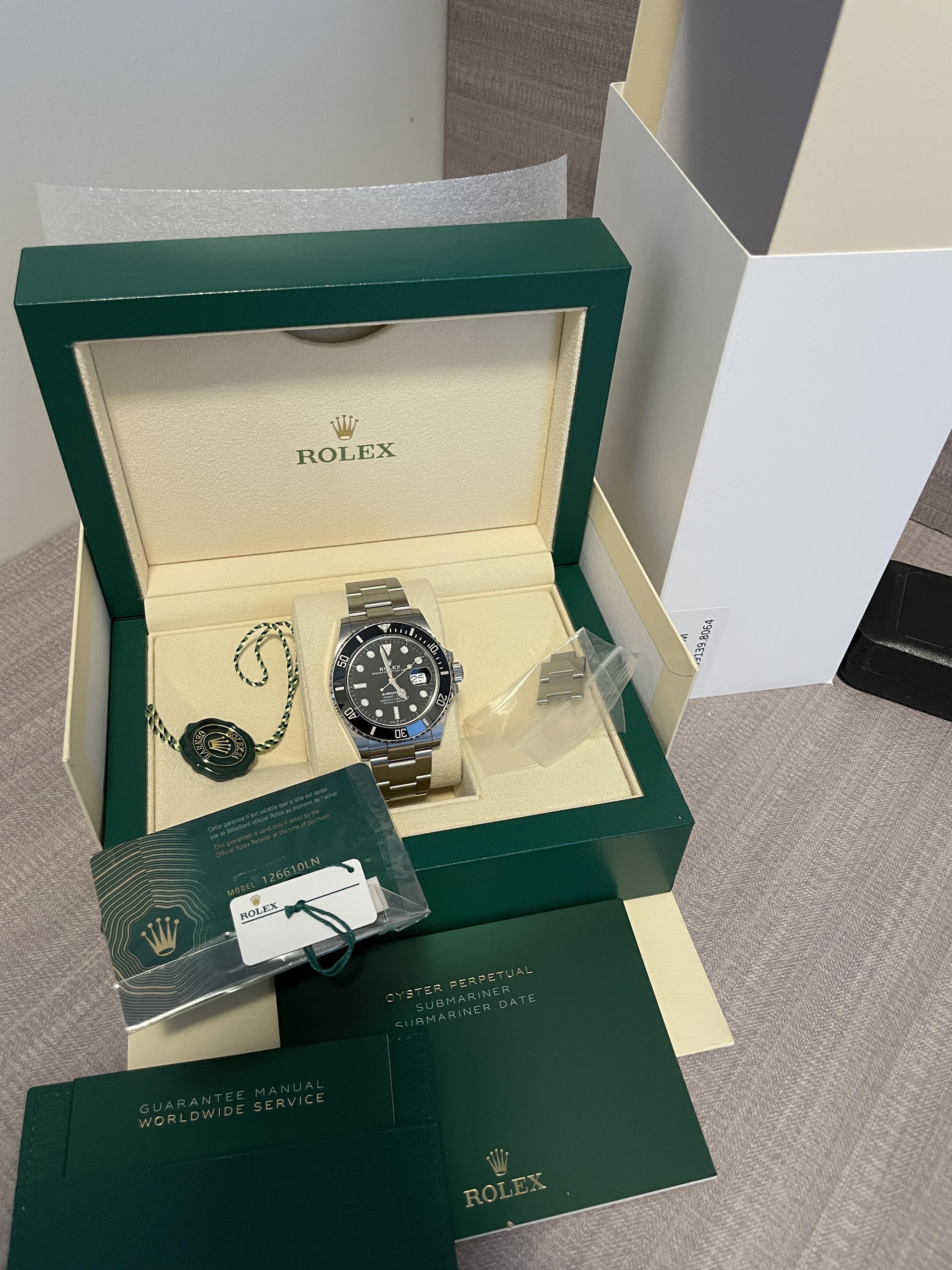 FSOT Rolex Submariner 126610 Toronto Canada 18 500 CAD