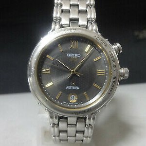 Japan 1993 SEIKO AGS watch [ASTERISK] 5M22-6A20 Original band, new 