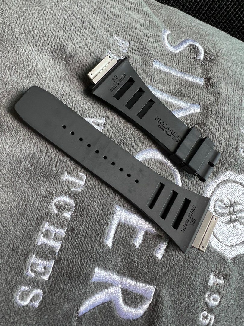 Richard mille rubber strap for RM30 in M size lightly used