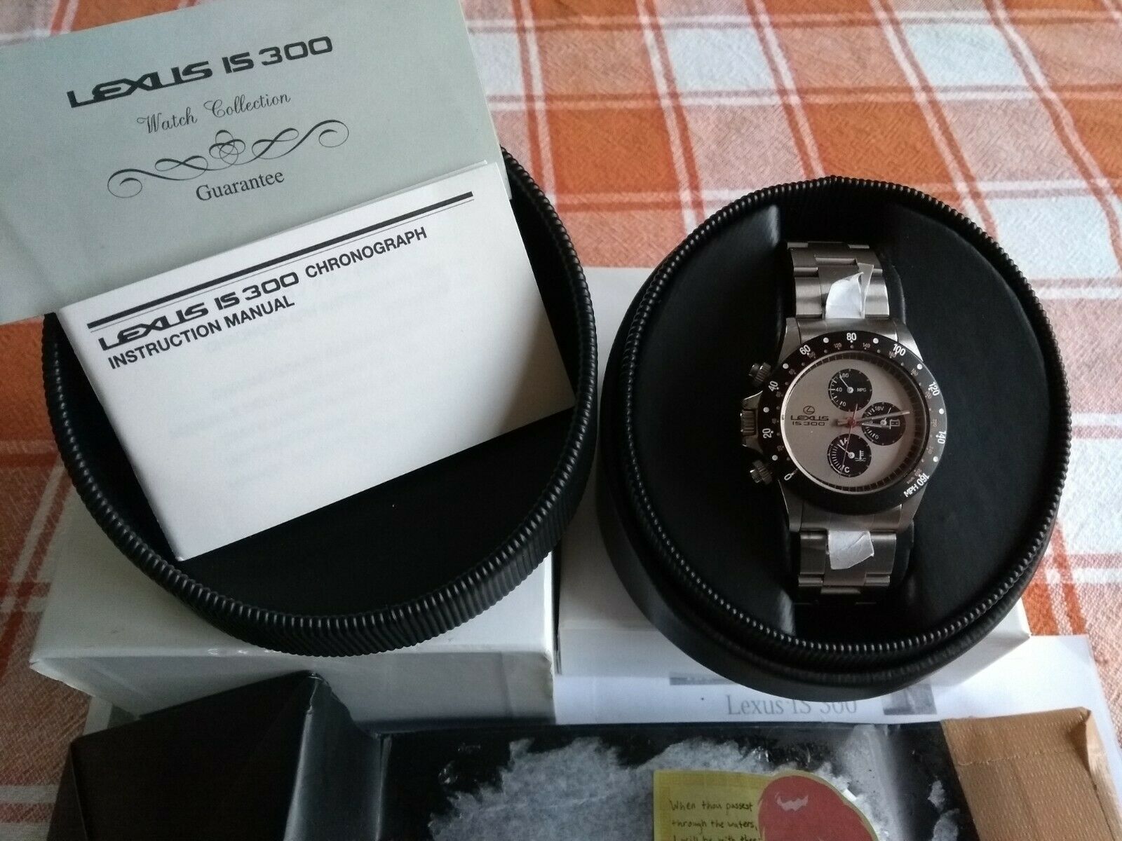 Lexus IS 300 Chrono Watch lhd :– JDM Lexus Gift 2001 –: Never Worn Super  Rare | WatchCharts Marketplace