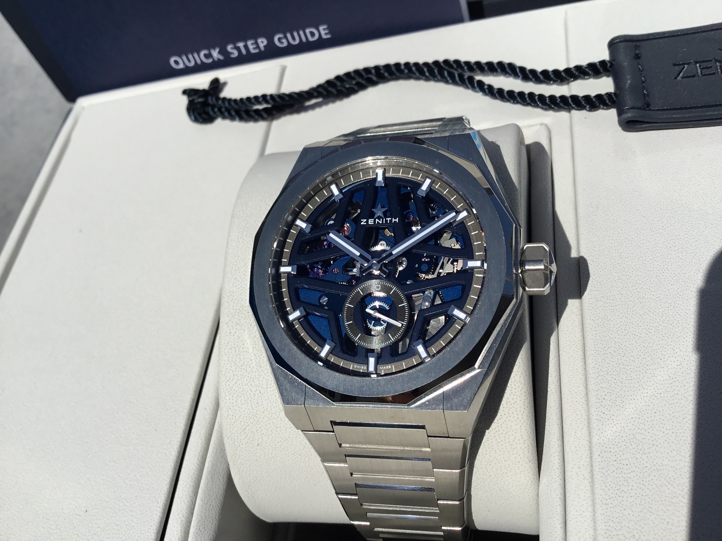 Zenith Defy Skyline Skeleton Blue - 03.9300.3620/79.I001 – Moyer