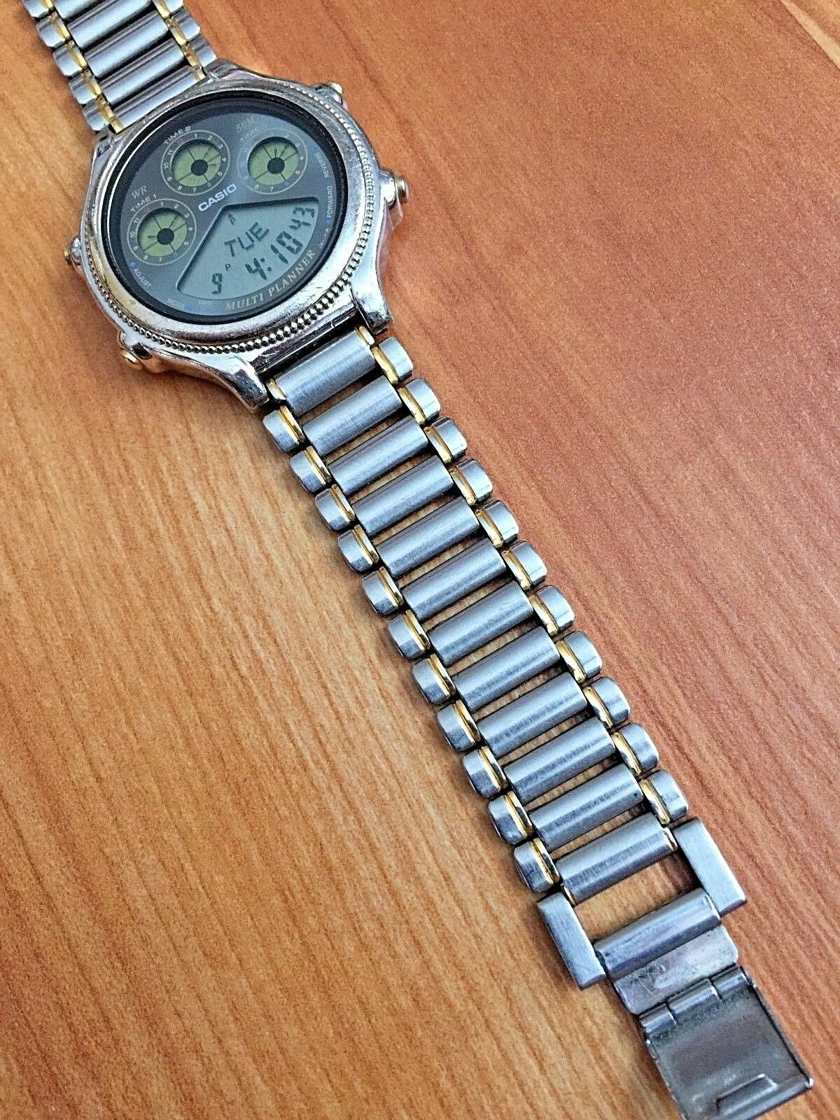 時計 CASIO BGP-260 MULTI PLANNER RARE Casio Vintage Digital Watch Multi Planner MINT 931 Bgp