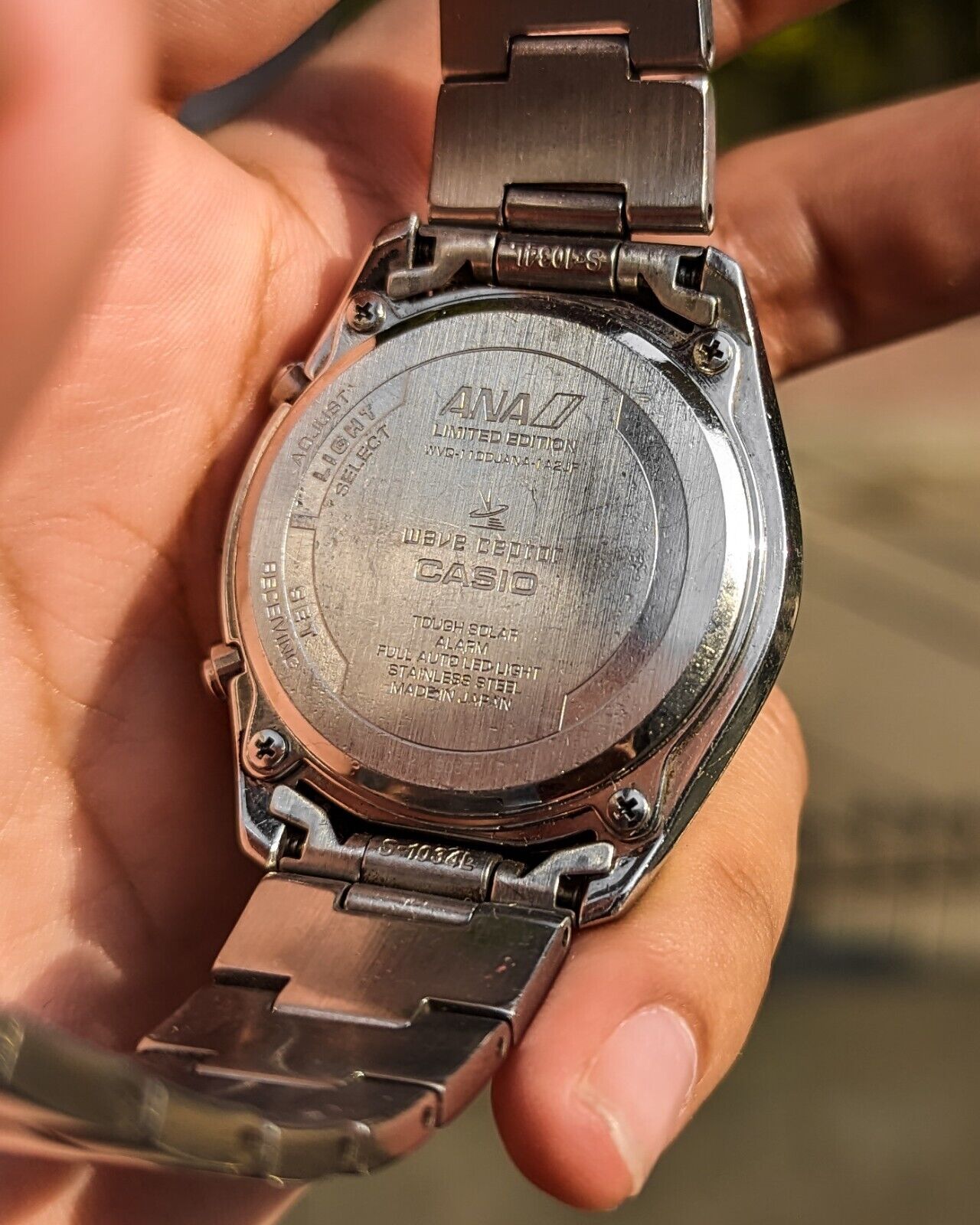 RETRO CASIO ANA Limited Edition WVQ-110DJANA-1A2JF WaveCeptor 