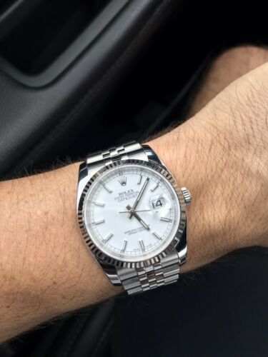 Datejust discount 36 white