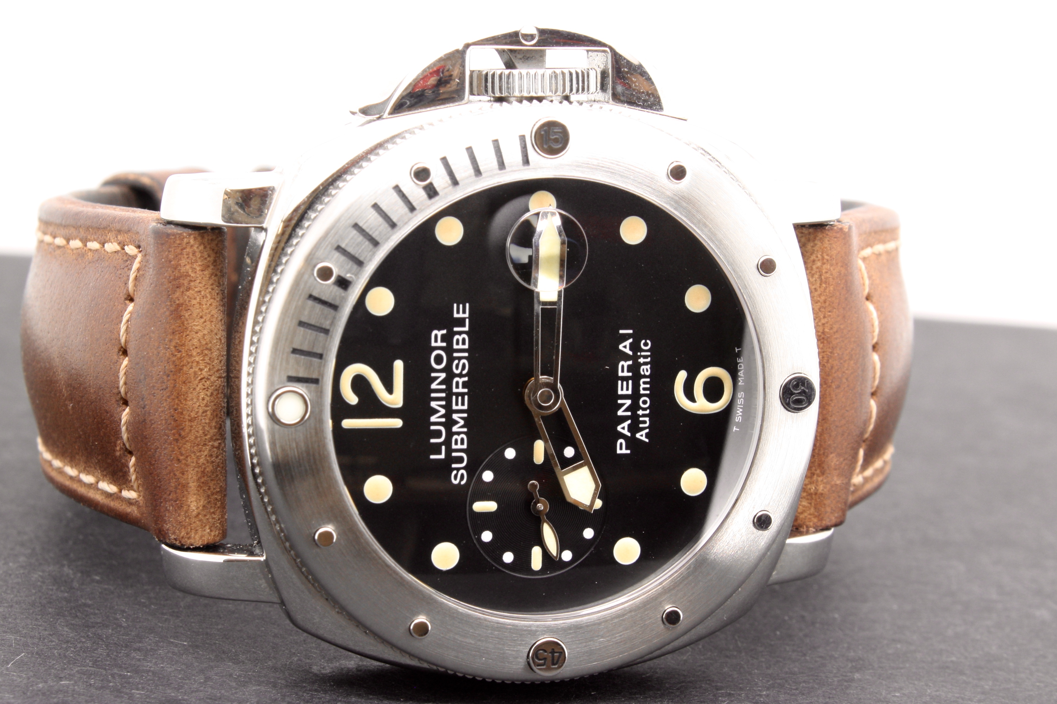 FS PANERAI PAM 24 SUBMERSIBLE PAM00024 TRITIUM DIAL w Box