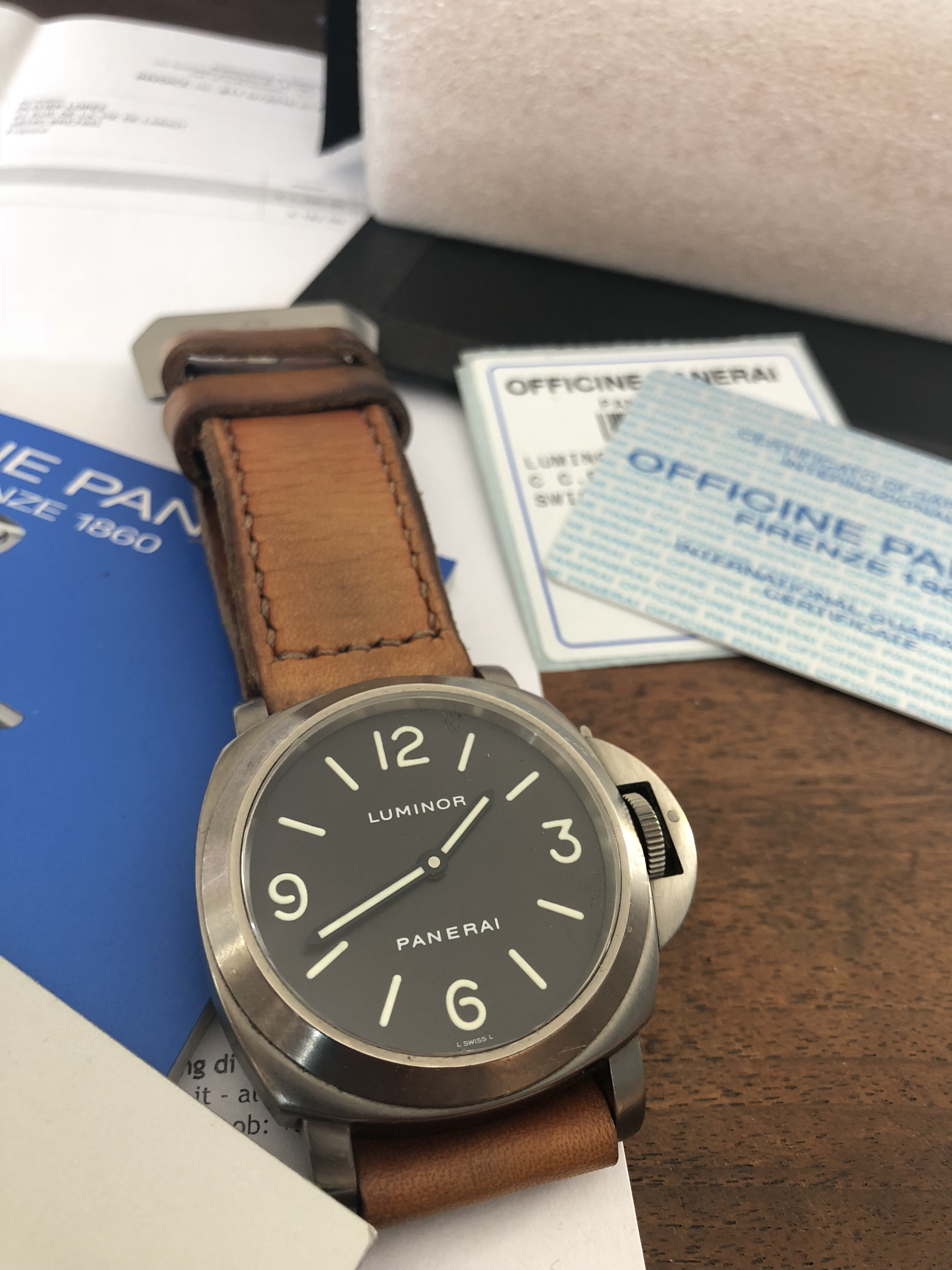 Panerai hotsell pam 55