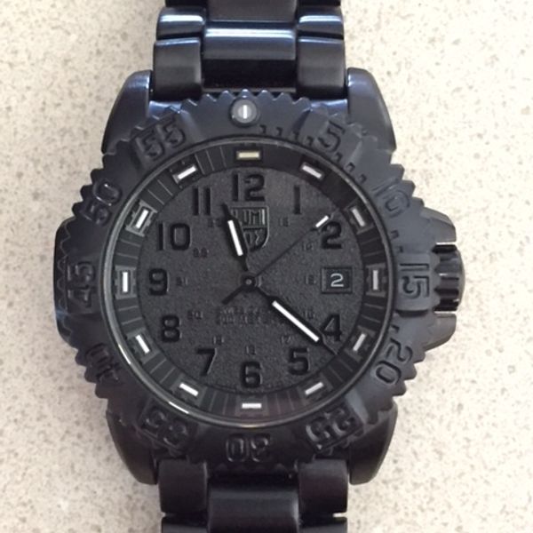 FS Luminox Colomark 3152 Blackout WatchCharts Marketplace