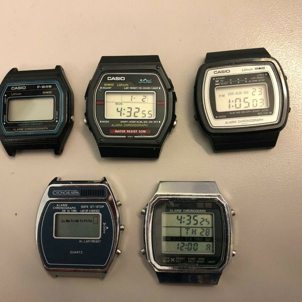 casio watch 1980